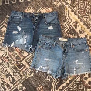 Bundle size 27 jean shorts